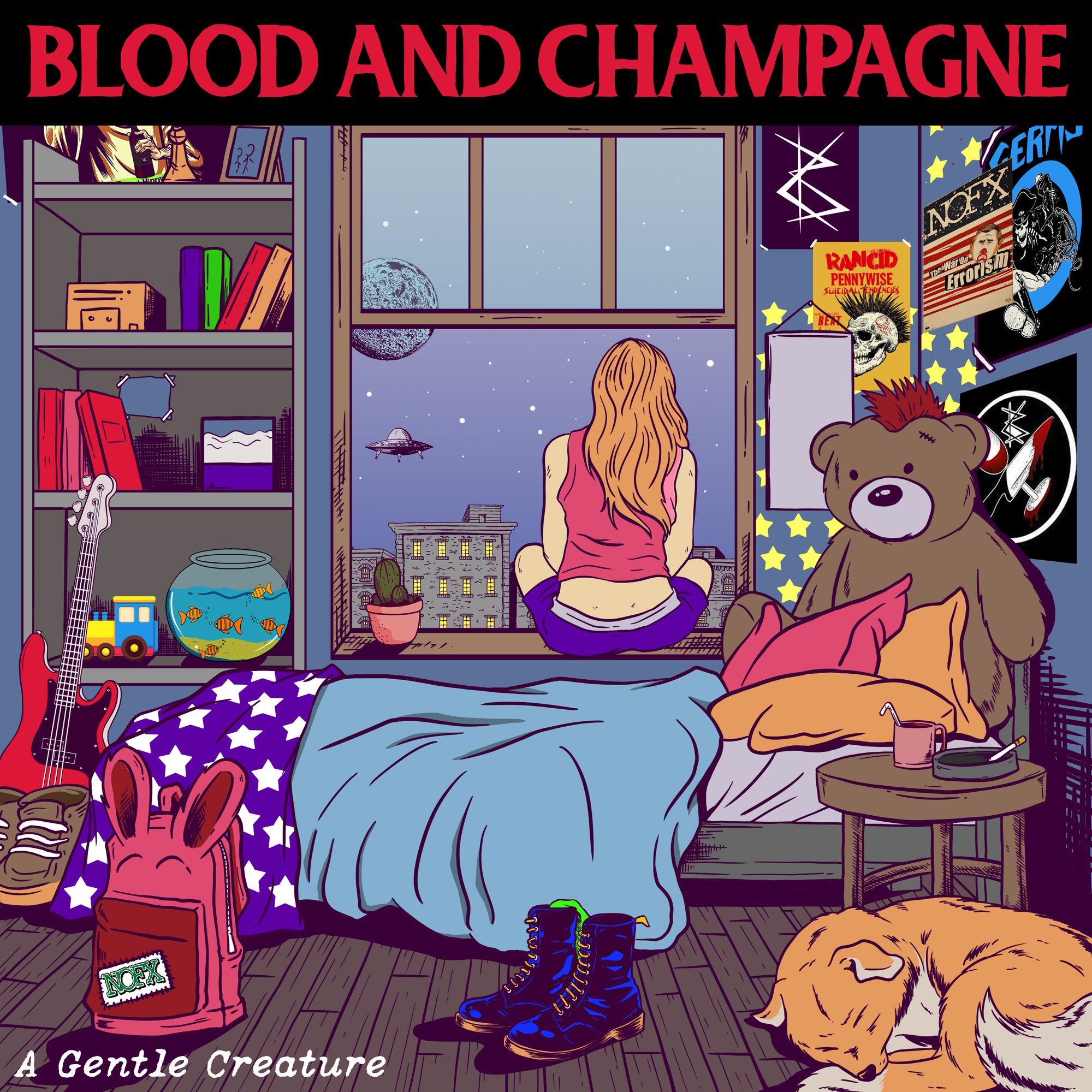 Covaerart A Gentle Creature - Blood and Champagne